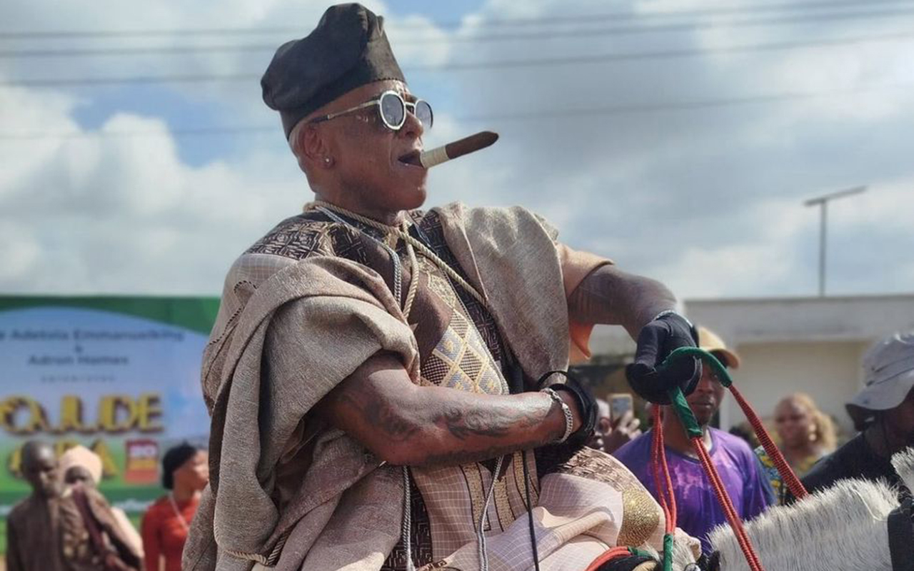 Ijebu cultural horse rider